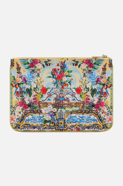 Camilla - Flor Fantastica Small Canvas Clutch