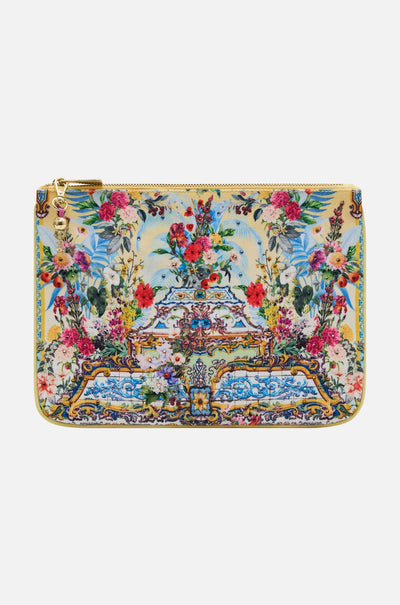 Camilla - Flor Fantastica Small Canvas Clutch