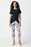 Joseph Ribkoff - Leaf Print Millennium Pull-On Pants