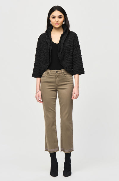 Joseph Ribkoff - Bubble Woven Cropped Jacket