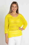 Joseph Ribkoff - Open Stitch Pullover Sweater