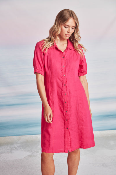 Verge - Adorn Dress in Fuchsia