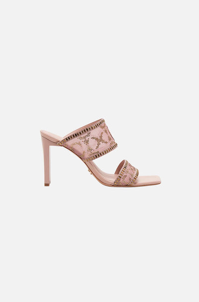 Alexia Slim Block Heel Mule