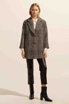 zoe kratzmann - alight coat in check boucle