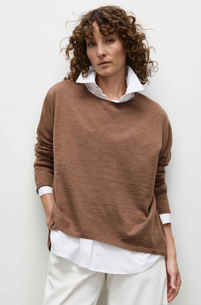 Mela Purdie - Arc Sweater in Double Fine Merino