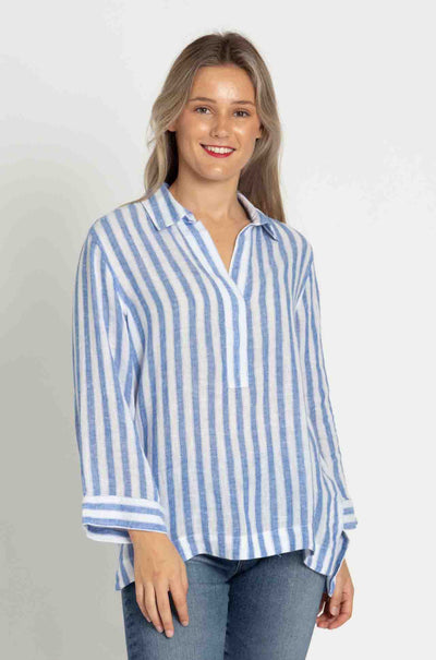 Rails - Banks Shirt in Casablanca Stripe