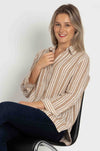 Rails - Banks Shirt in Palo Santo Stripe