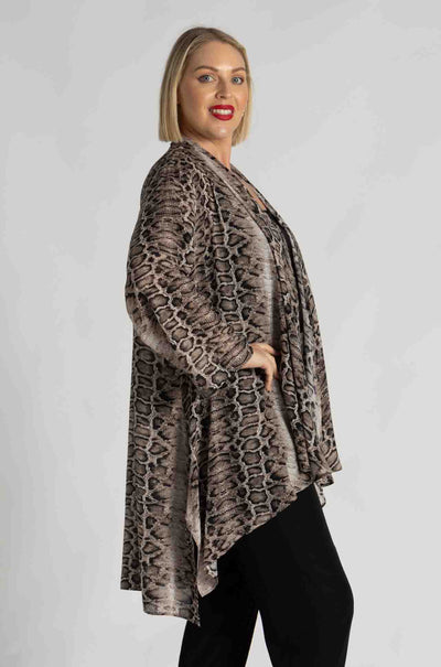 Mela Purdie - Bedouin Duster in Safari Python