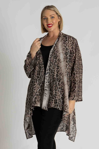 Mela Purdie - Bedouin Duster in Safari Python