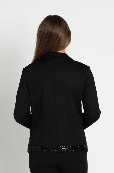 Marc Cain - Blazer w/ Logo Hem Back