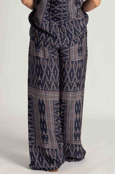 zoe kratzmann - breeze pant in midnight aztec