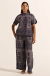 zoe kratzmann - breeze pant in midnight aztec