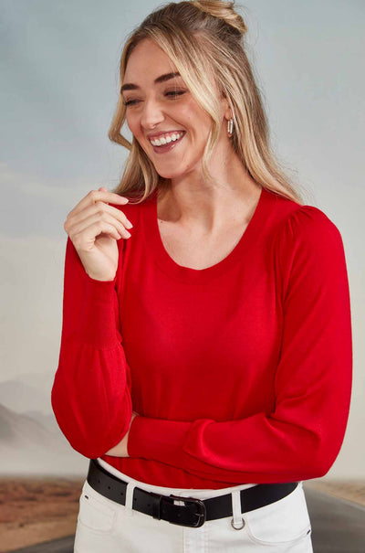 Verge - Bronte Sweater in Fire