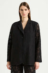 Mela Purdie - Button Blazer in Flora Lace