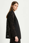 Mela Purdie - Button Blazer in Flora Lace