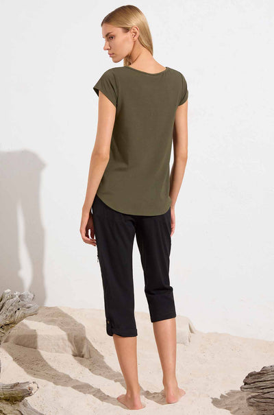 Mela Purdie - Cropped Zip Cargo