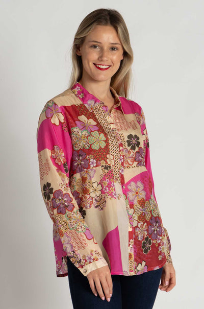 Johnny Was - Colette Blouse in Yama (Australian Exclusive)