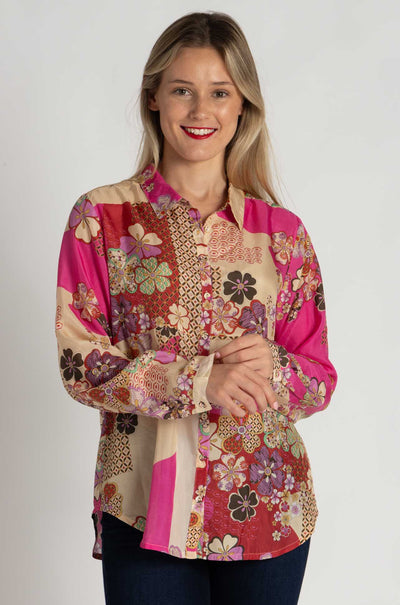 Johnny Was - Colette Blouse in Yama (Australian Exclusive)