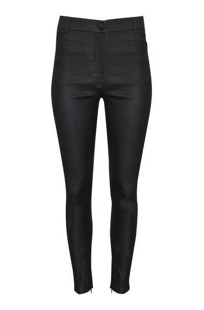 zoe kratzmann - contest pant in black coated