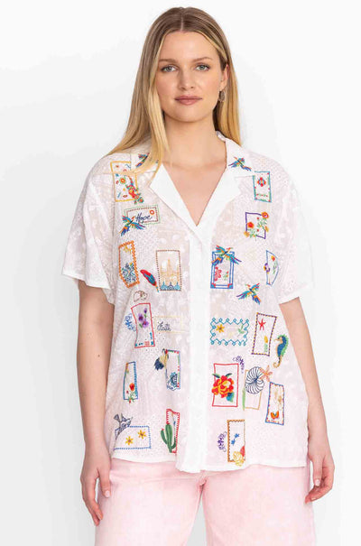 Johnny Was - Cooper Andreia Button up Blouse