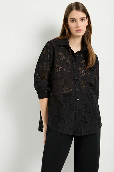 Mela Purdie - Dart Shirt in Flora Lace