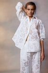 Mela Purdie - Dart Shirt in Flora Lace