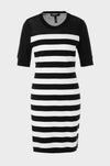 Marc Cain - Dress with Block Stripe Rethink Together