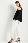 Mela Purdie - Drop Shoulder Top in Powder Knit