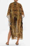 Camilla - Era Of Empires Stretch Mesh Kaftan with Trim