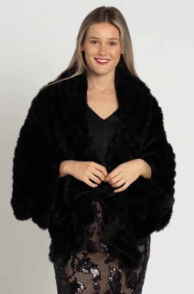 Joseph Ribkoff - Faux Fur Cover-Up