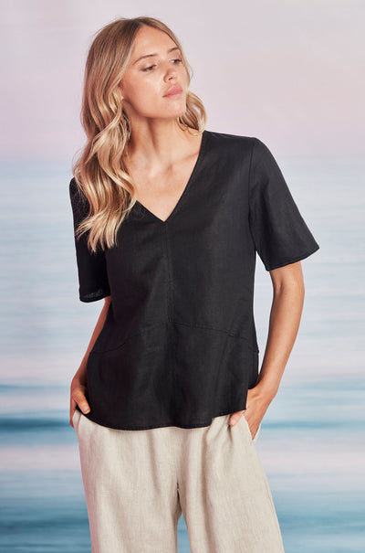 Verge - Greer Top in Black