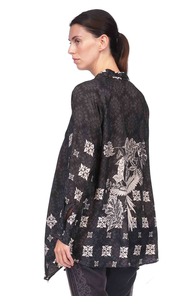 Johnny Was - Gemi Tunic in Myna Scarf Print