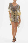 Camilla - Jaguar Short Kaftan with Cuff