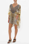 Camilla - Jaguar Short Kaftan with Cuff