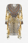 Camilla - Jaguar Short Kaftan with Cuff