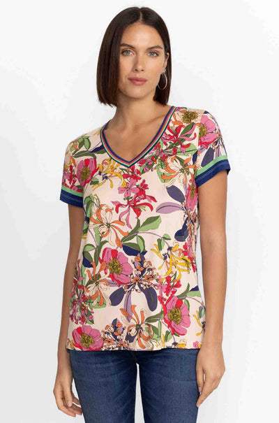 Johnny Was - The Janie Favorite S/S V-Neck Tee