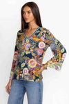 Johnny Was - The Janie Favorite V-Neck Kimono Sleeve Tee - Wild