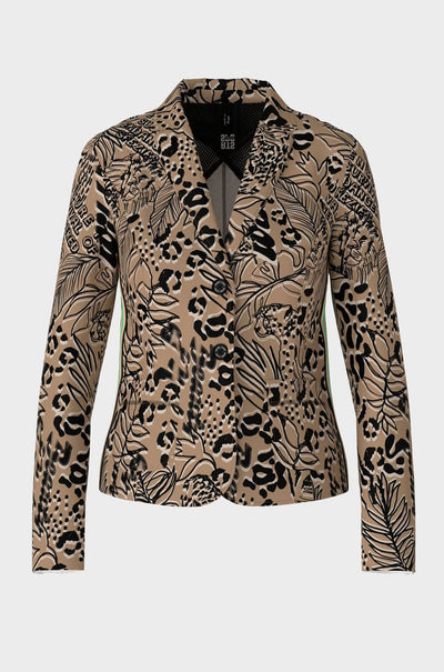 Marc Cain - Jersey Blazer with Floral Print