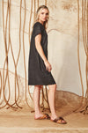 Verge - Joanna Dress in Black