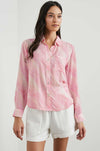 Rails - Josephine L/S Button Down in Rose Reef