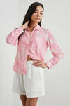 Rails - Josephine L/S Button Down in Rose Reef