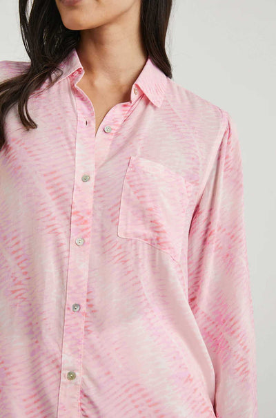 Rails - Josephine L/S Button Down in Rose Reef