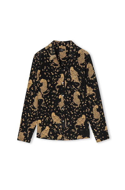 Rails - Kate Shirt in Noir Leopard