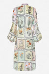 Camilla - Long Live Letterpress High Low Midi Shirt Dress