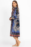 Johnny Was - Lona Cozy Printed Zip Up Robe