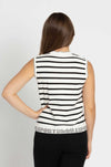 Marc Cain - Logo Hem Stripe Knit