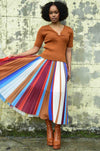 Coop - In The Hot Pleat Meet and Pleat Skirt