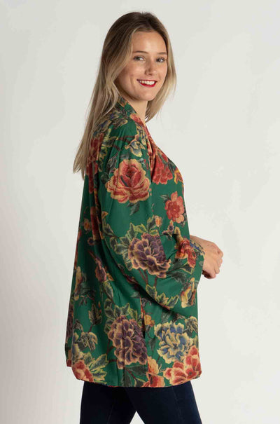 Johnny Was - Merhawi Burnout Kimono in Alvarado