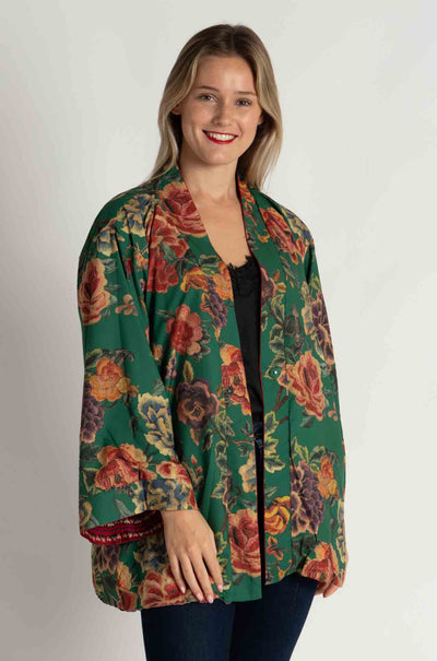 Johnny Was - Merhawi Burnout Kimono in Alvarado