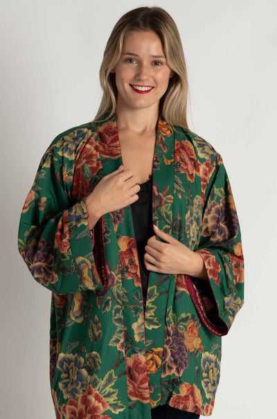 Johnny Was - Merhawi Burnout Kimono in Alvarado